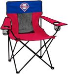 Logo Brands MLB Philadelphia Phillies Elite Chair, Team Color, One Size