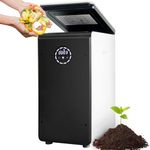 GEME 19L Electric Composter, World's First Bio Compost Machine, Composter indoor Electric, Food Cycler Turn Waste to Organic Compost, Electric Composter for Kitchen. Kitchen composter real Composting.