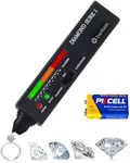 Valkynos Professional Diamond Tester Pen with 365nm UV Light & Thermal Sensor – Fast 0.5s Detection, Portable Gem Checker for Novice & Experts – Battery Included