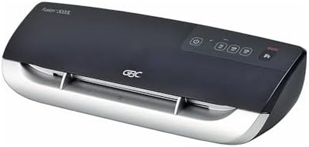 GBC A3 Fusion 3000L Home & Office Laminator, 1 Minute Warm Up Time, Hot & Cold Settings, A3 Laminator Machine, Black, 4400749