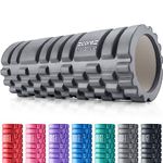 Core Balance Foam Roller For Deep Tissue Muscle Massage, Trigger Point Grid Sports Massager, Fitness Gym Physio