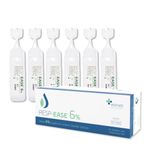 Value Pack Resp-Ease 6% Sterile Hypertonic Saline Solution for Inhalation via Nebuliser - Helps Clear Airways and Congestion from Lungs - 60 x 4ml Vials - Strong Nebuliser Saline Solution