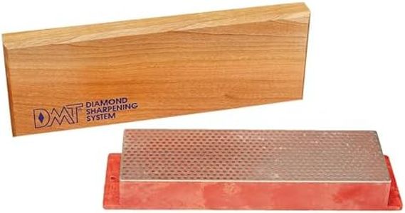DMT W8F 8-Inch Diamond Whetstone Sharpener, Fine with Hardwood Box