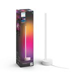 Philips Hue Signe White and Colour Ambiance Gradient Table Lamp [White] Smart Lighting with Bluetooth. Works with Alexa, Google Assistant and Apple Homekit.