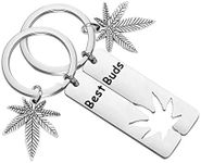 Gzrlyf Best Buds Keychain Best Frie