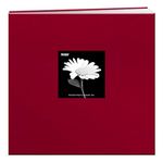 Pioneer Scrapbook, fabric, cardstock, Apple Red, 12" x 12"