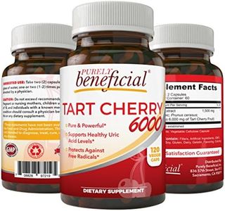 Tart Cherry Capsules 6000 mg - Montmorency Cherry, Extra Strength, Raw, Non-GMO, 120 Capsules(Vegetarian)