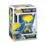 Funko POP! Marvel MECH Strike Monster Hunters Wolverine #996 Box & Protector Include