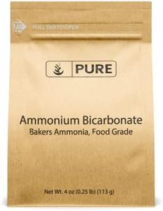 Pure Original Ingredients Ammonium Bicarbonate (4oz) Baker's Ammonia, Traditional Leavening Agent, Food Grade