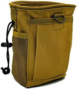 Samxu Metal Detecting Finds Waist Pouch, Portable Multifunctional Bag for Garrett, Minelab Finds Accessory(Khaki)