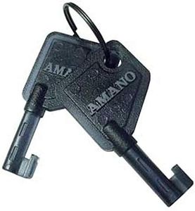 Amano Plastic Key (Set of 2) for The PIX 10/15/25/28/55/75/95 and TCX 35/45/85/88/90