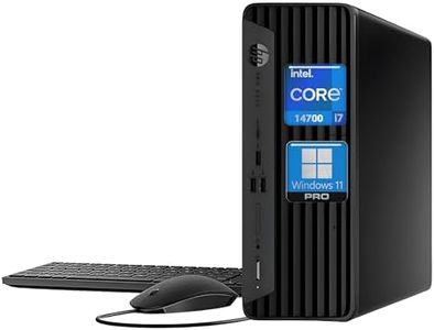 HP ProDesk SFF 400 G9 Business Desktop Computer, 14th Gen Inte i7-14700(20-Cores/28-Threads), 16GB DDR5 RAM,1.5TB Storage, Small Form Factor, Type-C, DisplayPorts, Wi-Fi, HDMI, Windows 11
