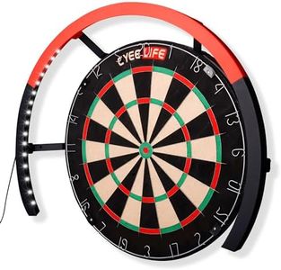 CyeeLife Dartboard Lighting LED Light for Dartboards, Dartboards LED Lighting System, Dart Light Fits Safely on All Dart Boards, Dart Light, Easy to Install and Extremely Portable