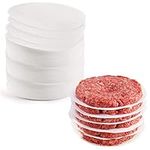 Cedilis 1500pcs Hamburger Patty Paper, 4.5IN Non-Stick Wax Papers, Round Parchment Paper, Food-Grade Burger Sheets for Patty Separating, Freezing, BBQ, Ground Beef and Turkey