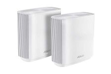 ASUS AC3000 Tri-band Whole-Home Mesh WiFi System – Coverage up to 5,400 Sq. ft. / 4+ rooms, 3Gbps WiFi, life-time free network security & parental controls, 4X gigabit ports, 3 SSIDsTBD, White