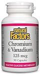 Natural Factors Chromium & Vanadium