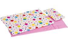 GOKI 51564 Bedding Set for Dolls, Stars, Mixed, Moyen