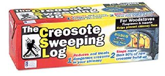 Creosote Sweeping Fireplace Log