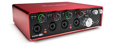 Focusrite Scarlett 18i8 (2nd Gen) USB Audio Interface with Pro Tools First