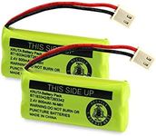 KRUTA Replacement Battery BT162342 / BT262342 BT166342/BT266342 BT183342/BT283342 Compatible for Vtech AT&T Cordless Telephones CS6114 CS6419 CS6719 EL52300 CL80111(Pack of 2)