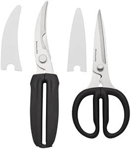 KitchenAid 2-Piece Stainless Steel Shears Set, Black