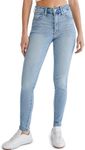 AEROPOSTALE Women's Aero HW Jegging, Medium Wash, 18 Long