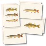 Assorted Northern Gamefish Notecards