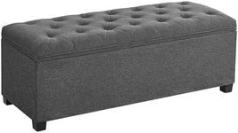 SONGMICS Storage Ottoman Bench, Fol