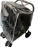 Universal Waterproof Twins Baby Pushchair Rain Cover Side by side Double Pushchair dust proof cover Baby Carriage Pram Accessories Stroller Raincover