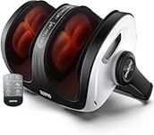 RENPHO Shiatsu Foot Massager, Foot and Calf Massager Machine with Heat and Remote, Deep Kneading Rolling Calf Massage, Leg Massager with Handle, Mothers Day Gifts