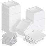 Utopia Bedding Premium Adjustable Furniture Riser (5 cm) – (Set of 8) ABS Plastic Bed risers with Foam and Rubber Anti Slip Pads – Elevate your Sofa, Table, Chair, Wardrobe (White, 2 Inch (Pack of 8))