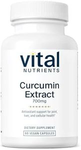 Vital Nutrients - Curcumin Extract (with Bioperine) - Nutritional Support for Normal Tissue Health - 60 Capsules per Bottle - 700 mg