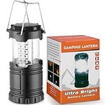 Mata1 LED Camping Lantern (Black), 