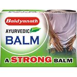 Baidyanath Ayurvedic Balm- A Strong Balm | Enriched with benefits of Pudina, Neelgiri, Gultheria Oils and 6 Other Herbs | Pack of 5 Balm (10 g)