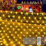 KNONEW Christmas Net Lights 360 LED