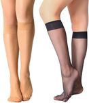 Yilanmy 12 Pairs Knee High Stocking