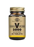 Solgar Formula VM-2000, 30 Tablets - - Multivitamin - Daily Wellbeing and Immunity - Rich in Antioxidants - Vegan, Gluten Free and Kosher