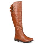 Brinley Co Women's Vega Knee High Boot, Chestnut, 7 UK