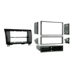 Metra 99-8220CHG Single/Double DIN Dash Installation Kit for 2010-Up Toyota Tundra Vehicles, High Gloss Charcoal