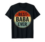 Best Baba Ever Retro Style Cool Birthday Gift for Baba T-Shirt