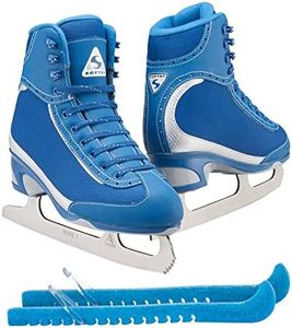 Jackson Ultima Softec Vista ST3201 Figure Ice Skates for Girls/Color: Navy, Size: Toddler 8