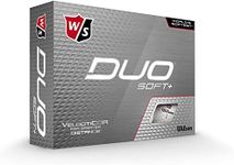 Wilson Staff Duo Soft + Golf Ball,White Soft +