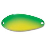 Acme Little Cleo Fishing Lure, Green/Yellow, 1/4-Ounce