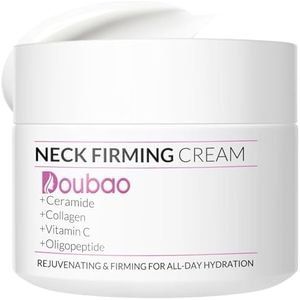 VicGFHS Neck Firming Creams for Tightening and Firming, Moisturizer Face Cream with Collagen, Hyaluronic Acid, Day & Night Anti-Aging Skin Tightening Cream Neck, Décolleté & Face – 1.7Fl Oz