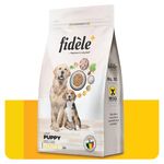 Fidele+ Dry Dog Food A Complete Balanced Diet 12 kg Bag Suitable for All Puppies of Large Breeds No Artificial Flavours Colours or Preservatives