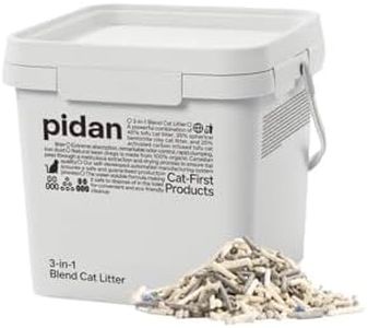 pidan 3 in 1 Mix, 11.5 lbs (5.2 kg), Bucket Type, Cat Sand, Cat and Cat, Deodorizer, Minerals, Bentonite, Okara, Stiff, Light, Toilet, Odor, OFT Toilet Set, Mess Resistant, Hard, Odor, Cheap