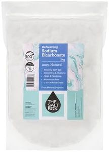 The Salt Box - Relaxing Bath Salts - 100% Natural Bicarbonate Soda for Cooking and Bathing - 3kg