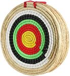 HYBDAMAI Archery Targets Traditional Solid Straw Round Archery Target, Arrow Target for Recurve Bow Longbow or Compound Bow, for Kids Youth Adult Archery Hunting Backyard Practice