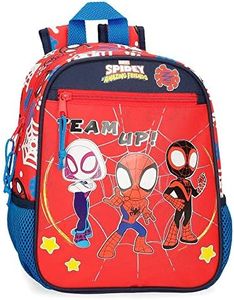 Marvel Spidey and Friends Zaino Rosso 23x28x10 cm Poliestere 6.44L