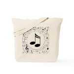 CafePress Music Teacher Gift Idea Tote Bag Natural Canvas Tote Bag, Reusable Shopping Bag